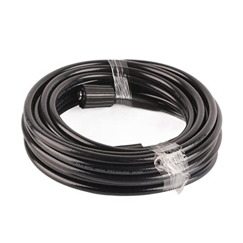 Ejoyous 33 -Fuß -Druckunterlegscheibeschlauch, 5800 Psi Kinksistentem Power Wascher Schlauchverlängerung, Kaltes Wasser, M22 Stecker, Kompatibel mit Gattungs Ejoyous 33 -Fuß -Druckunterlegscheibeschlauch, 5800 Psi Kinksistentem Power Wascher Schlauchverlängerung, Kaltes Wasser, M22 Stecker, Kompatibel mit Gattungs von Ejoyous