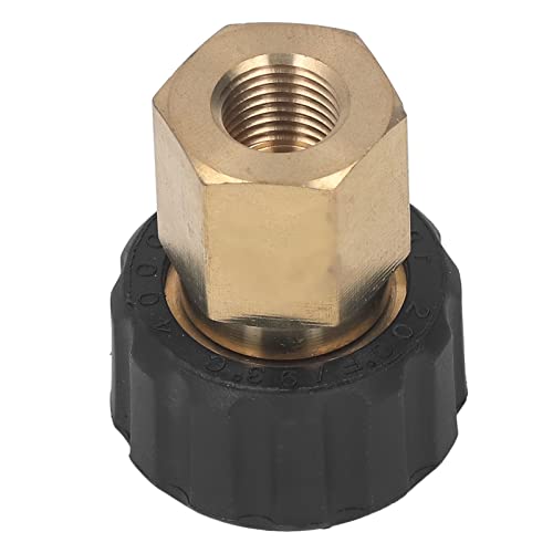 Ejoyous 5000 Psi Universalkompatibilitätsdrucker Waschmaschine Adapter, Premium -Messingkonstruktion für eine Erhöhte Reinigungseffizienz, Einfache Installation, Aufrechterhaltung der Leistung mit Ejoyous 5000 Psi Universalkompatibilitätsdrucker Waschmaschine Adapter, Premium -Messingkonstruktion für eine Erhöhte Reinigungseffizienz, Einfache Installation, Aufrechterhaltung der Leistung mit von Ejoyous