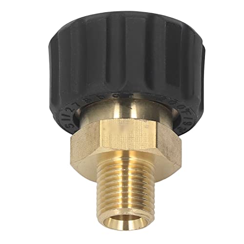 Ejoyous 5000 Psi Universalkompatibilitätsdrucker Waschmaschine Adapter, Premium -Messingkonstruktion für eine Erhöhte Reinigungseffizienz, Einfache Installation, Aufrechterhaltung der Leistung mit Ejoyous 5000 Psi Universalkompatibilitätsdrucker Waschmaschine Adapter, Premium -Messingkonstruktion für eine Erhöhte Reinigungseffizienz, Einfache Installation, Aufrechterhaltung der Leistung mit von Ejoyous