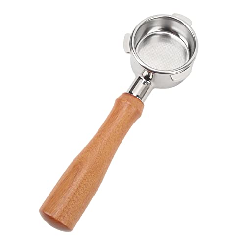 Ejoyous 54 Mm Bodenloser Siebträger, Ersatz für den Handgehaltenen Nackten Siebträger aus Edelstahl für die Kaffeemaschine 8 Series, ohne Filterkorb (Stil 4) von Ejoyous