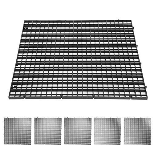 Ejoyous 6Pcs Aquarium Trennwand, Aquarium Tank Grid Fisch Tank Teiler Aquarium-Trenngitter Aquarium Fisch Tank Isolierung um Verschiedene Fische zu halten (30 * 30CM) von Ejoyous