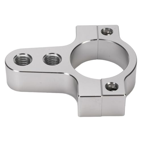 Ejoyous CNC Aluminium-Motorrad-Gabel-Rohrhalterungen Lenkung Dämpfer Rahmen Klemme Universal Fit 26-27 Mm Verbessert Stabilität Ermüdung von Ejoyous