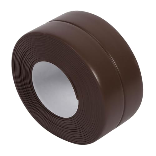 Ejoyous Dichtungsband selbstklebend Abdichtungsstreifen PVC Dichtleiste 3.2m wasserdicht schimmelresistent ölbeständig faltbar für Spüle Badewanne Wand mit Klebefolie (22 mm*3,2 m) von Ejoyous