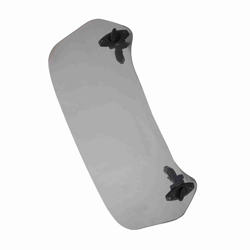 Ejoyous Einstellbare Windschutzscheibe -Windschutzscheibe -Spoiler mit Montage Hardware Set, Hoher Haltbarkeit und Premium Materialien für die Motorrad (Raucher kleines Modell) von Ejoyous