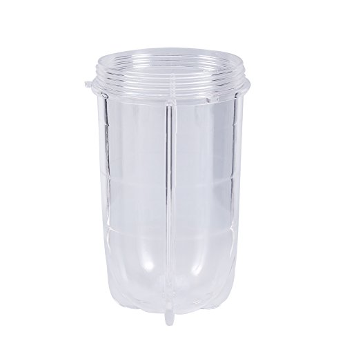 Ejoyous Ersatzbecher für Entsafter, Kunststoff Mixer Becher Ersatzteil Transparent Entsafter Tassen Kleine Tasse Cup Entsafter Zubehör, für Magic Mixer Entsafter (Kurzer Pokal) von Ejoyous