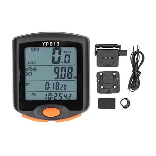 Fahrradcomputer Digital, Wasserdichtes Drahtlos Fahrradtacho mit LED Hintergrundbeleuchtung Display Automatisches Fahrrad Tacho mit Ständer Automatisches Aufwachen Fahrradcomputer Digital, Wasserdichtes Drahtlos Fahrradtacho mit LED Hintergrundbeleuchtung Display Automatisches Fahrrad Tacho mit Ständer Automatisches Aufwachen von Ejoyous