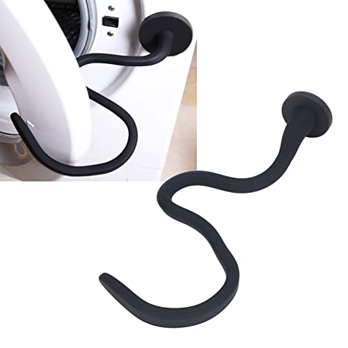 Ejoyous Waschmaschinen Türstopper, Magnetischer Türhalter Frontlader Waschmaschinentürstütze Frontlader Waschmaschinen Türstütze für Silikon Flexibler Waschmaschinentürhalter (Schwarz) von Ejoyous