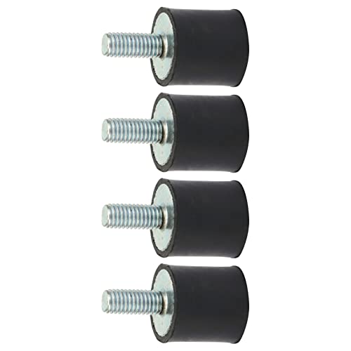 Ejoyous Gummihalterungen Vibrationsdämpfung für Luftkompressoren Motoren Wasserpumpen, Geeignet für eine Vielzahl von Maschinen (VD15*15 m5*12) von Ejoyous