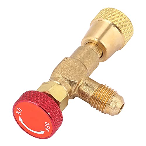 Ejoyous Kältemittel Sicherheitsventil R410A 1/4"-5/16" Messing Klimaanlagen Sicherheitsventil für Kältemittel-Füllschlauch Ejoyous Kältemittel Sicherheitsventil R410A 1/4"-5/16" Messing Klimaanlagen Sicherheitsventil für Kältemittel-Füllschlauch von Ejoyous