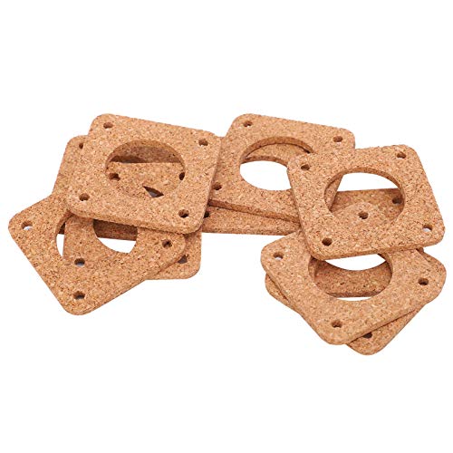 Ejoyous Korkvibrationsdämpfer, Reduzierung der Vibration, Wärmereduzierung, Rauschreduktion, Präzisionsausrichtung, 42 Stepper Motors Pad, NEMA 17 Kompatibel, 20pcs Pack mit Wärmereduzierung für 3D Ejoyous Korkvibrationsdämpfer, Reduzierung der Vibration, Wärmereduzierung, Rauschreduktion, Präzisionsausrichtung, 42 Stepper Motors Pad, NEMA 17 Kompatibel, 20pcs Pack mit Wärmereduzierung für 3D von Ejoyous