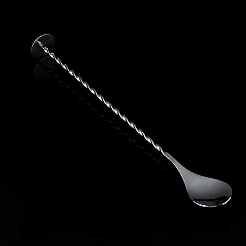 Ejoyous Löffel Langes Griff, Edelstahl -Mischlöffel für Cocktail -Shaker, Elegant und brandneu. Vielseitiger Gebrauch, Bequemer Aufbewahrung mit Verdrehtem Stiel für Geschichtete Getränke von Ejoyous
