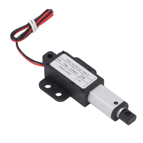 Ejoyous Mini Linearaktuator 24V Elektrischer Mini Linearantrieb Kleiner Linearaktuator 50N 15mm/s 0.79in Hub mit Überlastschutz für Fensteröffner Roboter Home Automation Ejoyous Mini Linearaktuator 24V Elektrischer Mini Linearantrieb Kleiner Linearaktuator 50N 15mm/s 0.79in Hub mit Überlastschutz für Fensteröffner Roboter Home Automation von Ejoyous