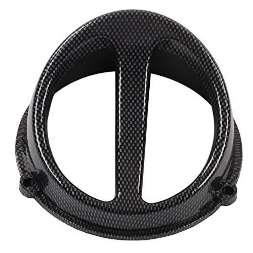 Ejoyous Motorradluftschaufelabdeckung, Haltbares Wärmematerial, Einfache Installation Leichtes Design, Bequemes Sommerfahren, Verbesserte Kühlleistung, Stilvolles Aussehen von Kohlefasern, von Ejoyous