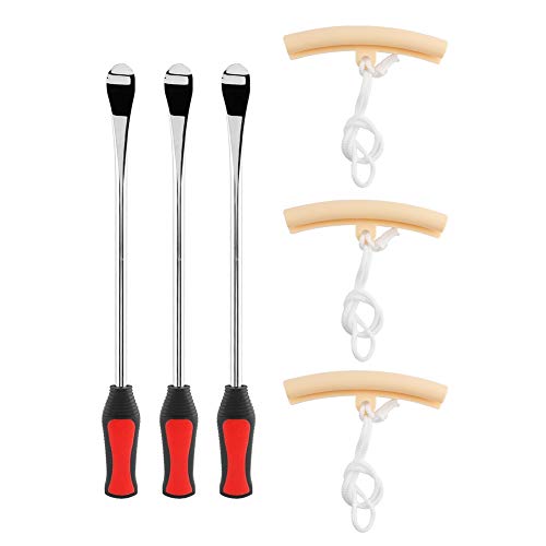 Ejoyous Reifenheber Reifen Montiereisen 3pcs Reifenheber montierhebel Werkzeug 3pcs Rad Felge Protektoren Tool Kit für Auto-Motorrad-Fahrradauto Reifenwechsel Pneumatisches Werkzeugset von Ejoyous
