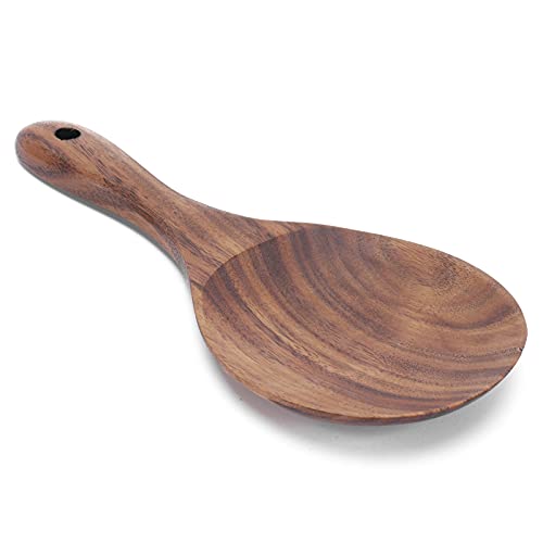 Ejoyous Reislöffel, Holzreislöffel Reisschaufel Reislöffel mit Aufhängeöse, Zum Servieren von Reis Kartoffelpüree Rühren Ejoyous Reislöffel, Holzreislöffel Reisschaufel Reislöffel mit Aufhängeöse, Zum Servieren von Reis Kartoffelpüree Rühren von Ejoyous