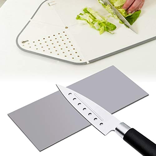 Ejoyous Schärfen von Steinmesser Spitzer Whetstone 80-3000 Körnchen Vielseitig für Schleifstein Jade Metallholz mit Tragbarem Design Effizienter Beschichtung 13 Körnung Größen (2000) von Ejoyous