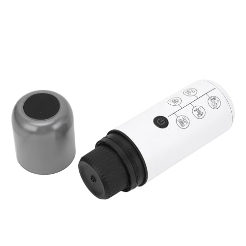 Ejoyous Schnurlos Wiederaufladbare Kaffeemaschine, Tragbare Elektrische Kaffeemaschine für die Verwendung von Reisen Im Freien, Schnelles Aufladen, Kapselsystem mit Intelligentem Bedienfeld, (WHITE) von Ejoyous