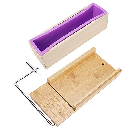 Ejoyous Seifenschneiderform, Multifunktionales Design, Vielseitiger Gebrauch, Einfach zu Bedienende und Demold, Gute Elastizität, Hochtemperaturfestigkeit, Küchenback -DIY -Handwerkzeuge mit Holz Ejoyous Seifenschneiderform, Multifunktionales Design, Vielseitiger Gebrauch, Einfach zu Bedienende und Demold, Gute Elastizität, Hochtemperaturfestigkeit, Küchenback -DIY -Handwerkzeuge mit Holz von Ejoyous