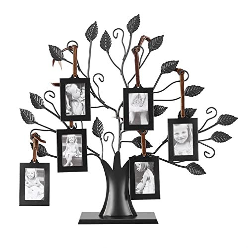 Ejoyous Stammbaum Fotorahmen, 6 Hängende/12 Hängende Fotos, Familienfotos Rahmen Baum mit Hängenden Bilderrahmen Heimdekoration Freistehender Familienbaum Metallkunst (6 Bilderrahmen mit 6,4 * 4,6cm) Ejoyous Stammbaum Fotorahmen, 6 Hängende/12 Hängende Fotos, Familienfotos Rahmen Baum mit Hängenden Bilderrahmen Heimdekoration Freistehender Familienbaum Metallkunst (6 Bilderrahmen mit 6,4 * 4,6cm) von Ejoyous