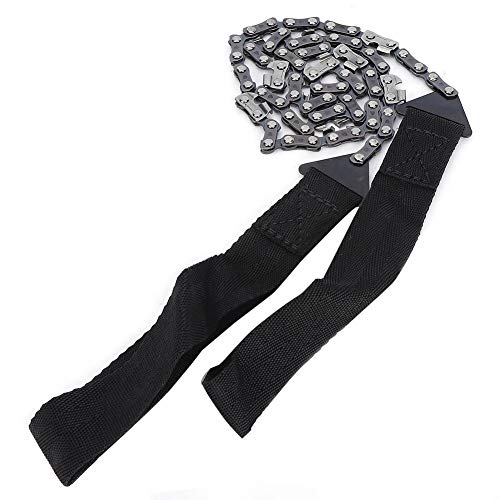 Ejoyous Tragbar und Robust, Handkettensäge, Taschengröße mit Aufbewahrungsbeutel, aus Kohlenstoffstahl, Ultimativem Outdoor-Werkzeug, Schneller Schnittgeschwindigkeit, Komfortabler Griff, Ejoyous Tragbar und Robust, Handkettensäge, Taschengröße mit Aufbewahrungsbeutel, aus Kohlenstoffstahl, Ultimativem Outdoor-Werkzeug, Schneller Schnittgeschwindigkeit, Komfortabler Griff, von Ejoyous