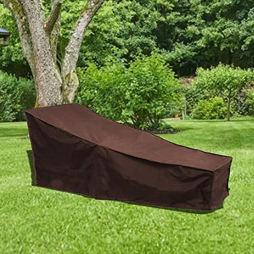 Ejoyous Wasserdichte Lounge Stuhl Deckung Outdoor Möbelabdeckung Terrassenstuhlschutz 81.9x29.9x16.1in 190 Silberbeschichtete Polyester-Taft-Stoff-All-Saison-Schutz mit Kordelstring für (Kaffeefarbe) Ejoyous Wasserdichte Lounge Stuhl Deckung Outdoor Möbelabdeckung Terrassenstuhlschutz 81.9x29.9x16.1in 190 Silberbeschichtete Polyester-Taft-Stoff-All-Saison-Schutz mit Kordelstring für (Kaffeefarbe) von Ejoyous