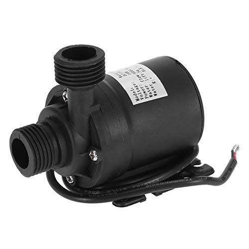 Ejoyous Wasserpumpe, 800L/H, 12V, Schwarz, Aquarium, Pool, Garten, ABS, Klassisch von Ejoyous