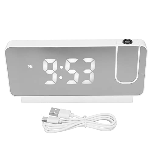 Wecker mit Projektion, Projektionswecker mit Temperatur Datum Digitaler Wecker Tischuhr mit LCD Anzeige Reisewecker Uhr mit Projektion, für Kinder Senioren Schlafzimmer Reisen Wecker mit Projektion, Projektionswecker mit Temperatur Datum Digitaler Wecker Tischuhr mit LCD Anzeige Reisewecker Uhr mit Projektion, für Kinder Senioren Schlafzimmer Reisen von Ejoyous
