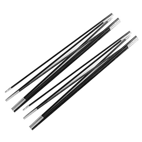 Zeltstange Zelt Zeltgestaenge, 3,96 m Universal Zeltplanenstangen Verstellbare Zeltstangen faltbares Ersatzstangen Fiberglas Zelt Pole Kit für Fiberglas Camping Zeltmaststangen Zeltzubehör von Ejoyous