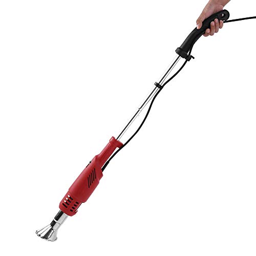Elektrisch Unkrautbrenner, Elektrisch Unkraut Abflammgerät Elektrischer Unkrautvernichter Unkraut Brenner, für unkrautfreien Garten Gehweg Eis Schnee Bedachung 60-650℃ von Ejoyous