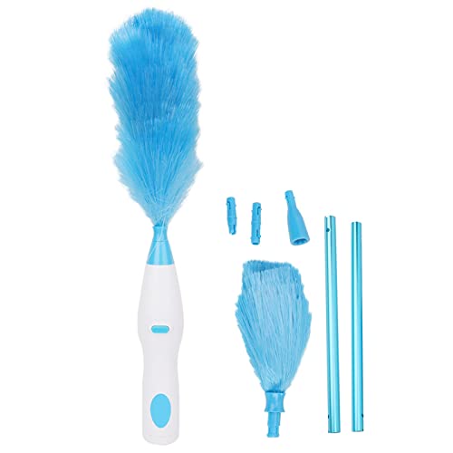 Elektrischer Staubwedel, 360 ° Spin Duster Lang Ausziehbar Statische Wischer Elektrisch Hand Duster Teleskop Staubwischer für Fenster Jalousien und Möbel von Ejoyous