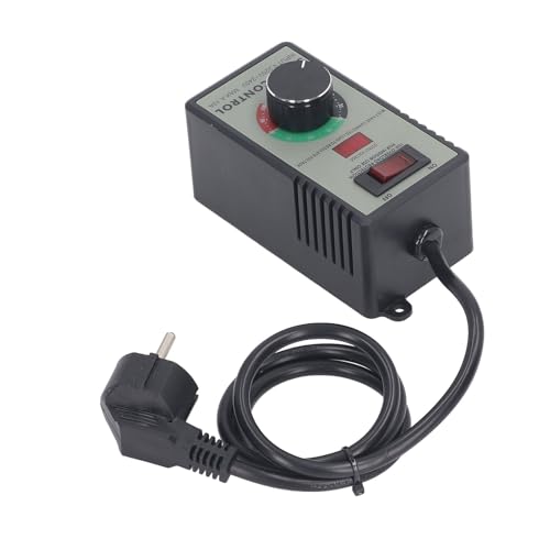 Elektronischer Drehzahlregler, Spannungsregler AC Motor Snelheidsregelaar Drehzahlregler für elektrische Ventilatoren mit 10A-Universalsteckdose AC 220 bis 240 V 4000 W Elektronischer Drehzahlregler, Spannungsregler AC Motor Snelheidsregelaar Drehzahlregler für elektrische Ventilatoren mit 10A-Universalsteckdose AC 220 bis 240 V 4000 W von Ejoyous