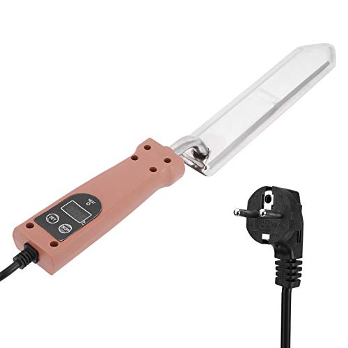 Entdeckelungsmesser Elektrisch, Entdeckelungsgeschirr Elektrische Honigmesser Honigschneider 50–180 °C Temperaturregelung Honigschneidemesser Imkereiwerkzeuge (EU-Stecker 220V) von Ejoyous