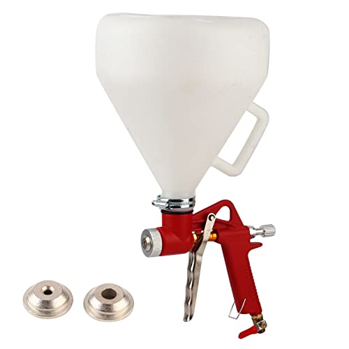 Farbspritzgerät, Lufttrichter-Spritzpistole, 3 verschiedene Düsengrößen und 6L Kunststoffbecher, für Möbel Garten Wand Decke Gips Luftspritzpistole von Ejoyous