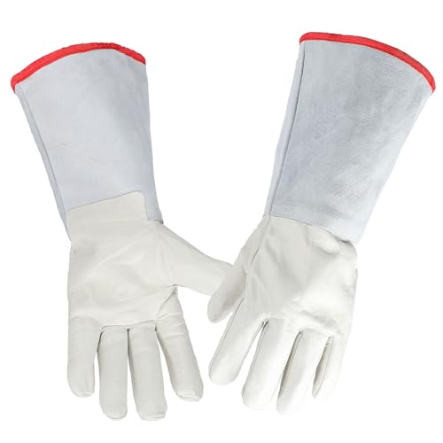 Flüssiger Stickstoff Handschuhe, 40cm Kryohandschuhe Flüssigstickstoff Arbeitshandschuhe Gefrorene Kühllager Sicherheit Lederarbeitshandschuhe Kryogene Handschuhe Flüssiger Stickstoff Handschuhe, 40cm Kryohandschuhe Flüssigstickstoff Arbeitshandschuhe Gefrorene Kühllager Sicherheit Lederarbeitshandschuhe Kryogene Handschuhe von Ejoyous