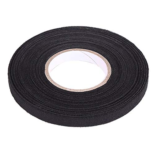 Isolierband Schwarz Isolierbänder Gewebeband Electrical Tape zum Isolieren Reparatur Elektrisches Klebeband 9 mm x 25 m von Ejoyous