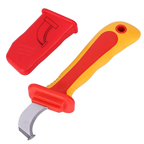 Isolierung Elektriker Messer, Abmantelungsmesser Antimagnetisches Schnellband Kabel Abisolierschneider für die Installation von Instrumenten und Stromkreisunterbrechungen IEC60900 Isolierung Elektriker Messer, Abmantelungsmesser Antimagnetisches Schnellband Kabel Abisolierschneider für die Installation von Instrumenten und Stromkreisunterbrechungen IEC60900 von Ejoyous