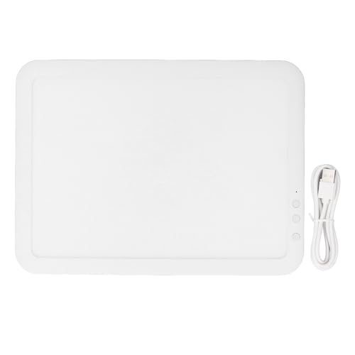 Leuchttisch, Tragbarer LED Leuchtkasten 3500-mAh-Akku 3 Farbmodi Leuchtplatte Zeichenplatte Ultra-dünne Diamond Painting Tisch Lightbox für Diamond Painting Skizzieren Animation von Ejoyous