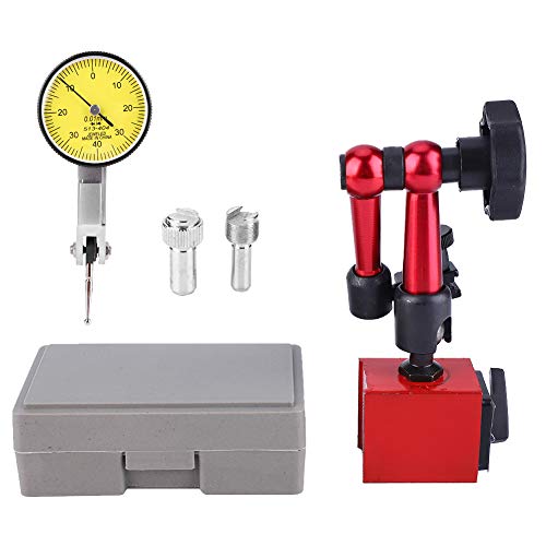 Magnet-Messstativ mit Messuhr, Magnet Messstativ mit Magnetständer-Basishalterständer, Magnetstativ Magnetfuß Halter Zentralklemmung Messgeräteständer Basishalter Magnet-Messstativ mit Messuhr, Magnet Messstativ mit Magnetständer-Basishalterständer, Magnetstativ Magnetfuß Halter Zentralklemmung Messgeräteständer Basishalter von Ejoyous