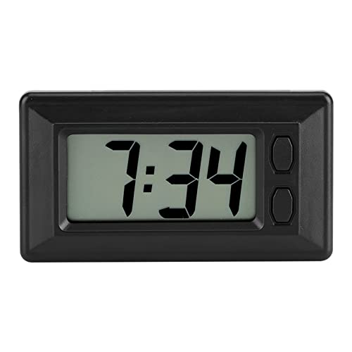 Mini Auto Uhr LCD Digital Tisch Auto Armaturenbrett Schreibtisch Elektronische Uhr Datum Zeit Kalender Anzeige für den Schreibtisch zur Anzeige von Datum und Zeit für Autofahrer von Ejoyous