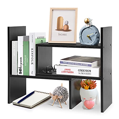 Mini Regal Schreibtisch Verstellbares Schreibtisch Organizer, Schreibtisch Regal Desktop Bücherregal Holz Lagerregal Standregal Verstellbar DIY für Aufstellen auf Schreibtisch in Büro, Wohnzimmer Mini Regal Schreibtisch Verstellbares Schreibtisch Organizer, Schreibtisch Regal Desktop Bücherregal Holz Lagerregal Standregal Verstellbar DIY für Aufstellen auf Schreibtisch in Büro, Wohnzimmer von Ejoyous