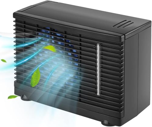 Ejoyous Mobile Klimaanlage, Tragbarer 12V Ventilator-Luftkühler LKW Klimaanlage Ventilator Auto Kühler Lüfter Wasserkühlung Luftkühlung von Ejoyous