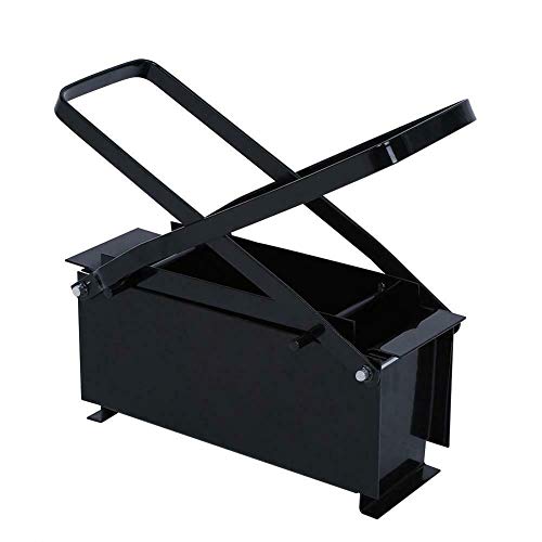 Ejoyous Papierbrikettierpresse Brikettpresse DIY Brikett Drücken Briquette Makers für Heizung Feuer Herd Home Tool aus Eisen für Heizkamin 25.6 x 12.6 x 8.2cm von Ejoyous