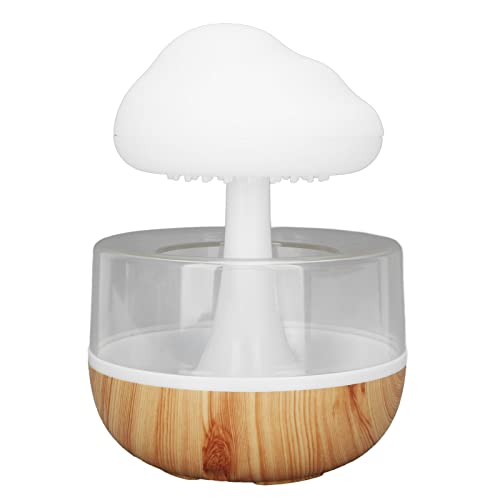 Regenwolken Luftbefeuchter, Rain Cloud Humidifier Diffuser Luftbefeuchter Pilz Wasser Lampe Raumbefeuchter Für Schlafen Entspannung Mit 7 Farben LED-Lichtern Regenwolken Luftbefeuchter, Rain Cloud Humidifier Diffuser Luftbefeuchter Pilz Wasser Lampe Raumbefeuchter Für Schlafen Entspannung Mit 7 Farben LED-Lichtern von Ejoyous