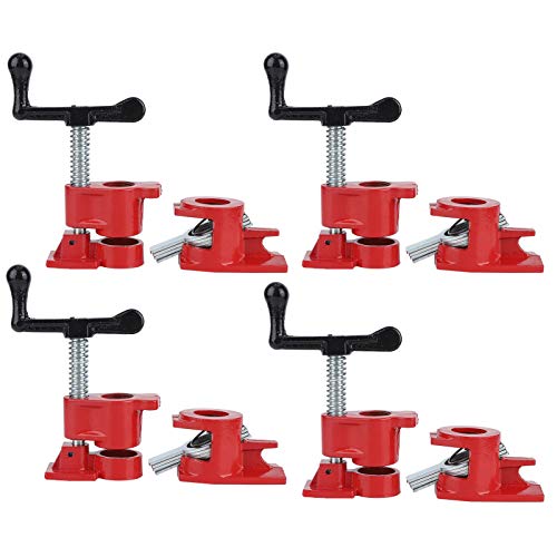 Rohrzwingen 3/4 zoll, 4 Set Rohr-Schraubzwinge F Rohrklemme Schnellspanner Clamp Korpuszwingen Wide Basis Eisen Holz Metall Clamp Set Holzbearbeitung Rohrzwingen 3/4 zoll, 4 Set Rohr-Schraubzwinge F Rohrklemme Schnellspanner Clamp Korpuszwingen Wide Basis Eisen Holz Metall Clamp Set Holzbearbeitung von Ejoyous