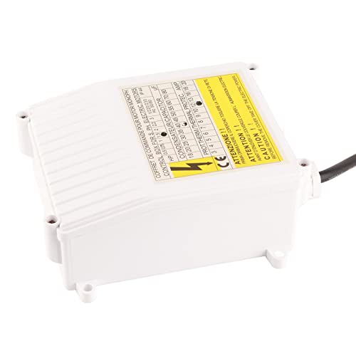 Schalt Kasten für Tauch Pumpe, Conexion Box Well Pumpe Elektro Kasten Bohrpumpe Tiefbrunnen-Steuer Kasten Schalter für Wasserpumpe Zubehör P (1100W EU-Stecker 220 V) von Ejoyous