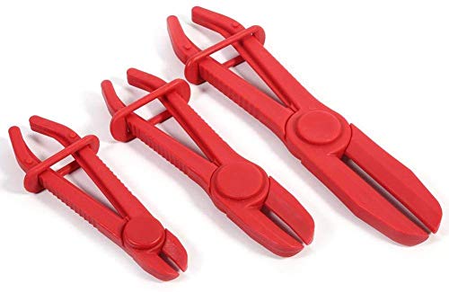 Schlauchklemmenzangen, 3 Flexible Nylon Schlauch Clamp Werkzeug Set Bremse Fuel Water line Klemmen Zange Hände Werkzeug Gratis, Schlauch Abklemmzange Satz Schlauchklemmen Zangen Set von Ejoyous