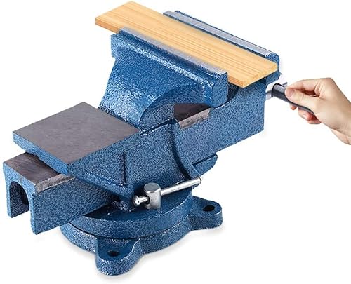 Schraubstock Tischschraubstock mit Drehgelenk für Werkbank, 150 mm 12 kg Universal Tisch Schraubstock für Werkzeuge zur Befestigung von Werkstoffen Drehbarer Schraubstock 15,2 cm Schraubstock Tischschraubstock mit Drehgelenk für Werkbank, 150 mm 12 kg Universal Tisch Schraubstock für Werkzeuge zur Befestigung von Werkstoffen Drehbarer Schraubstock 15,2 cm von Ejoyous