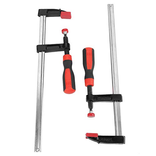 Schraubzwingen Groß, 2 Stück schraubzwinge Zwingen F Klemmzwinge Zwinge Temperguss Spannweite Holzbearbeitung Bar Clamp DIY mit rutschfestem Griff zum Befestigen 50x300mm Schraubzwingen Groß, 2 Stück schraubzwinge Zwingen F Klemmzwinge Zwinge Temperguss Spannweite Holzbearbeitung Bar Clamp DIY mit rutschfestem Griff zum Befestigen 50x300mm von Ejoyous