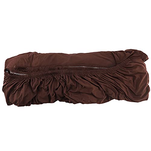 Sofa Überzug 3+2 Sitzer L Form Couch Überzug Polyester Sofa Schutzhülle für Ecksofa L-förmiges Universal Waschbar Sofaüberwurf für Wohnzimmer Schlafzimmer (Kaffee) von Ejoyous