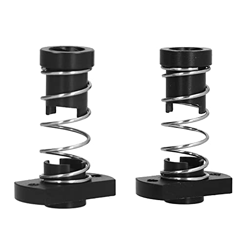 Spaltmutter mit Federbelasteter Anti-Spiel-Mutter, POM 2-Set Spezielle Anti-Spiel-Mutter mit Anti-Kickback-Mechanismus für CR10/CR-10S/Ender-3/Ender 3S/Ender3 Pro/Ender 3 V2 3D-Drucker von Ejoyous
